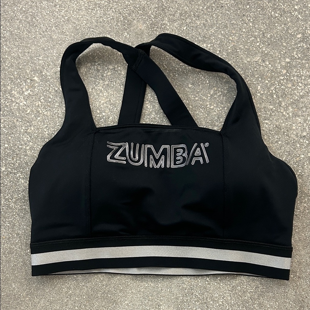 Zumba bra with foil